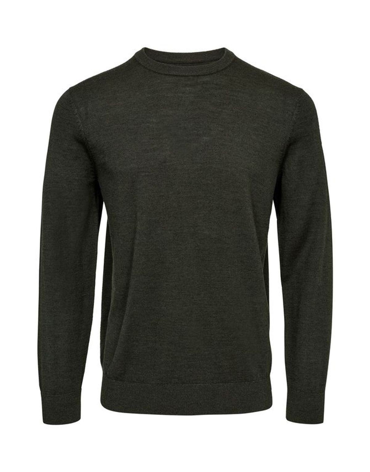 Reg fit o-neck merino