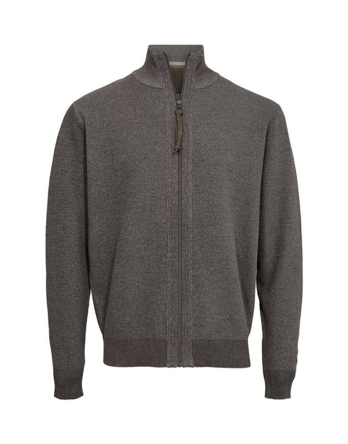 Reg fit zip cardigan