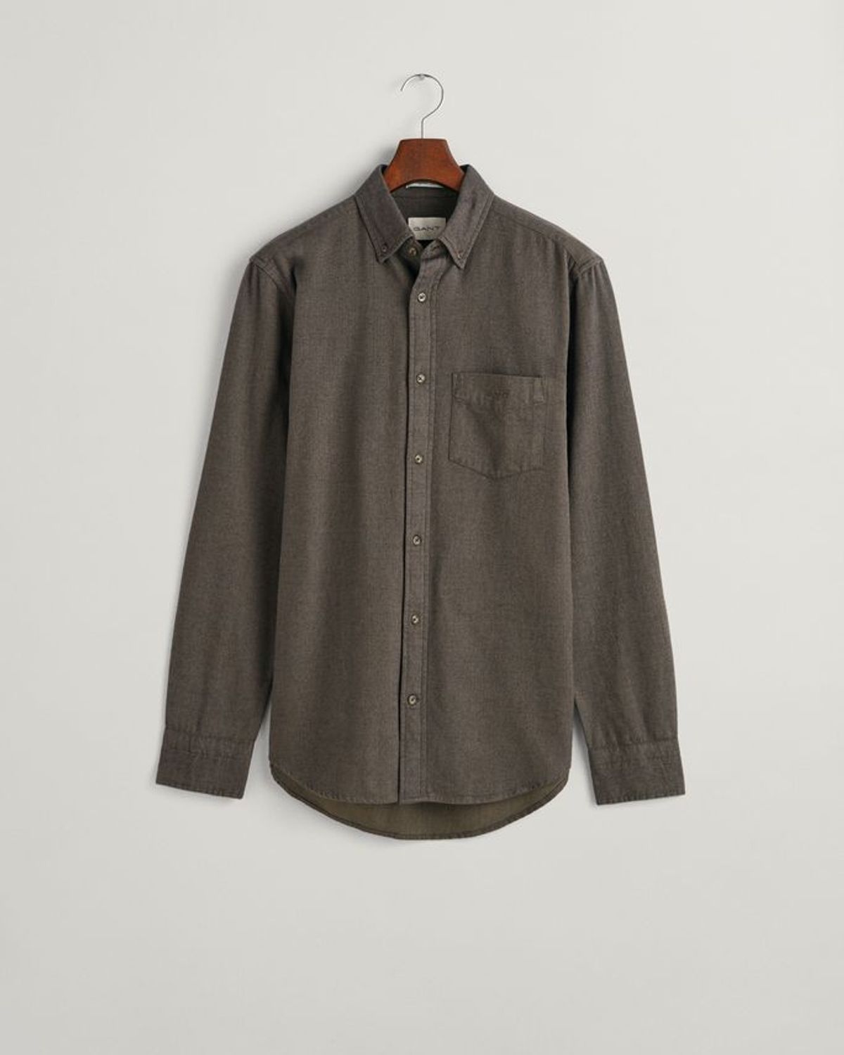 REG HERRINGBONE FLANNEL SHIRT