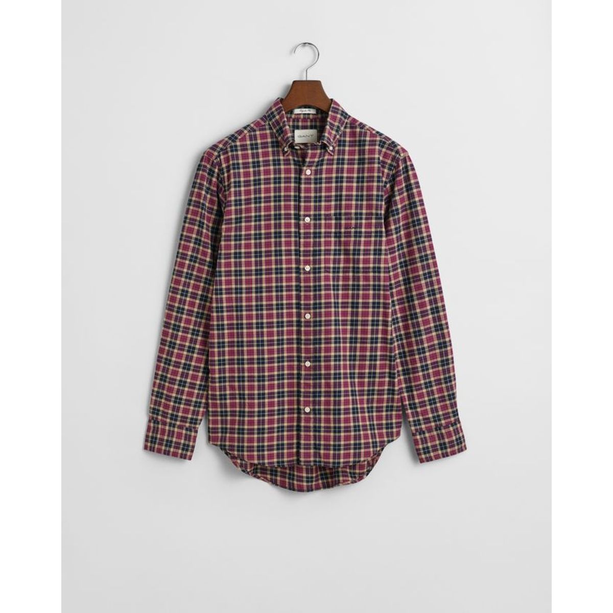 REG LIGHT TWILL CHECK SHIRT