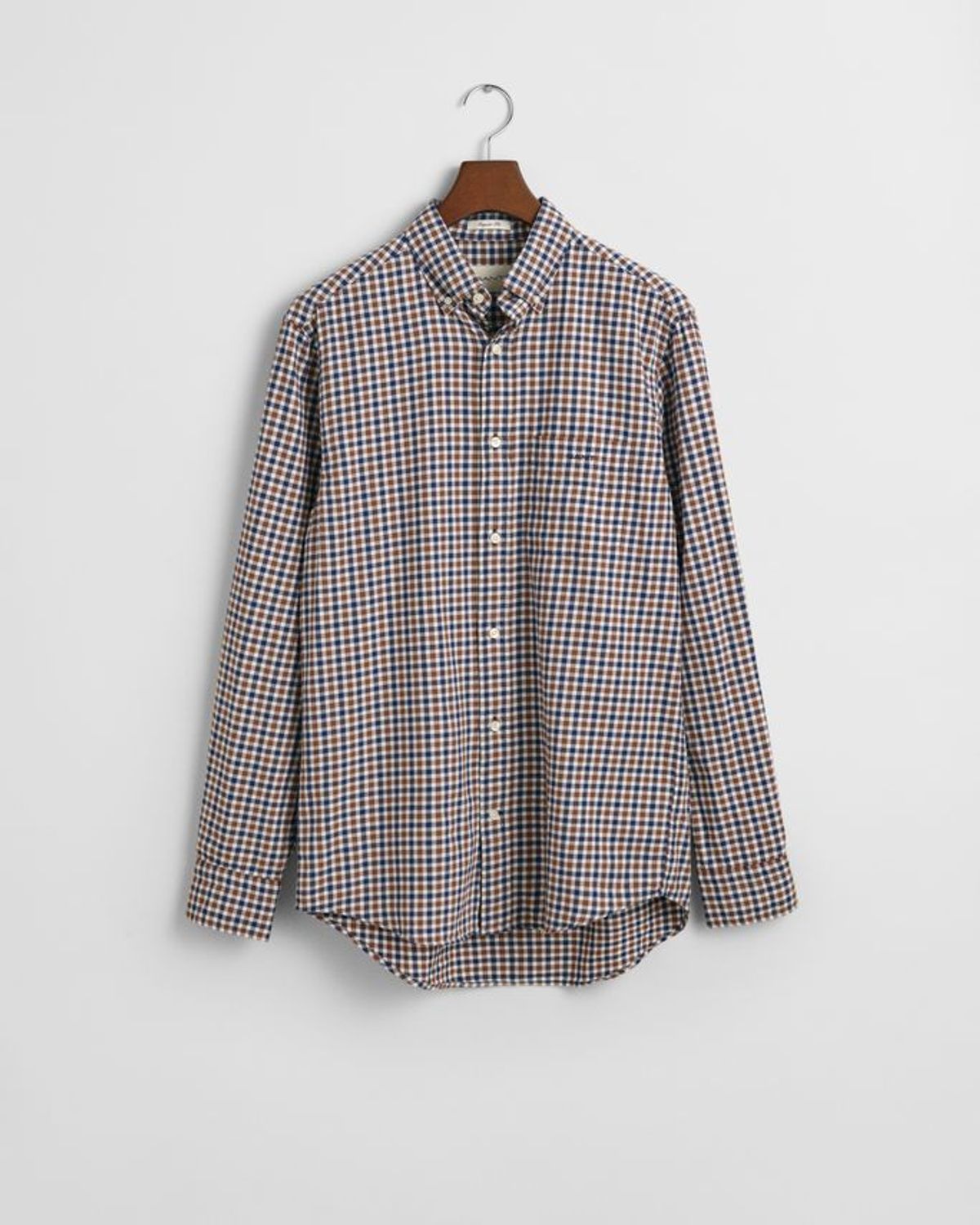 REG LIGHT TWILL GINGHAM SHIRT