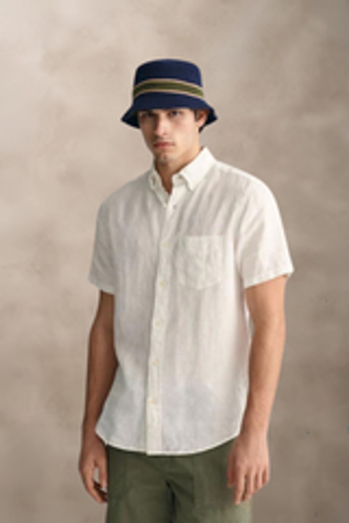 REG LINEN SS SHIRT