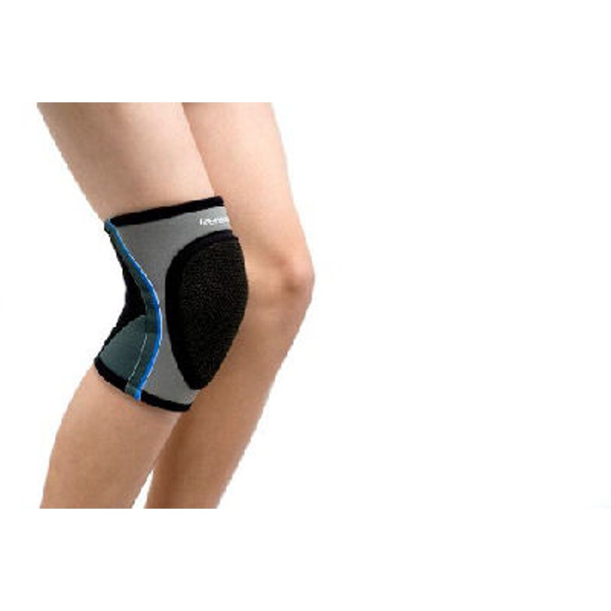 Rehband handball knee support børn 7764 i grå/sort large