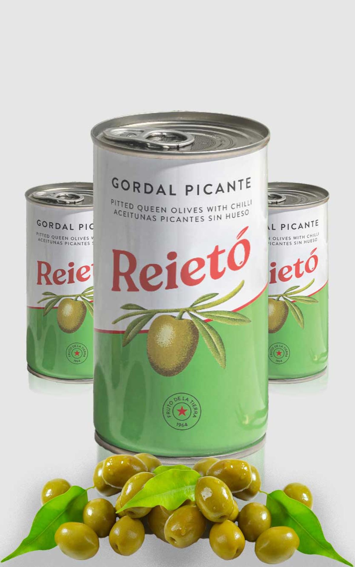 Reietó Gordal Picante 350g