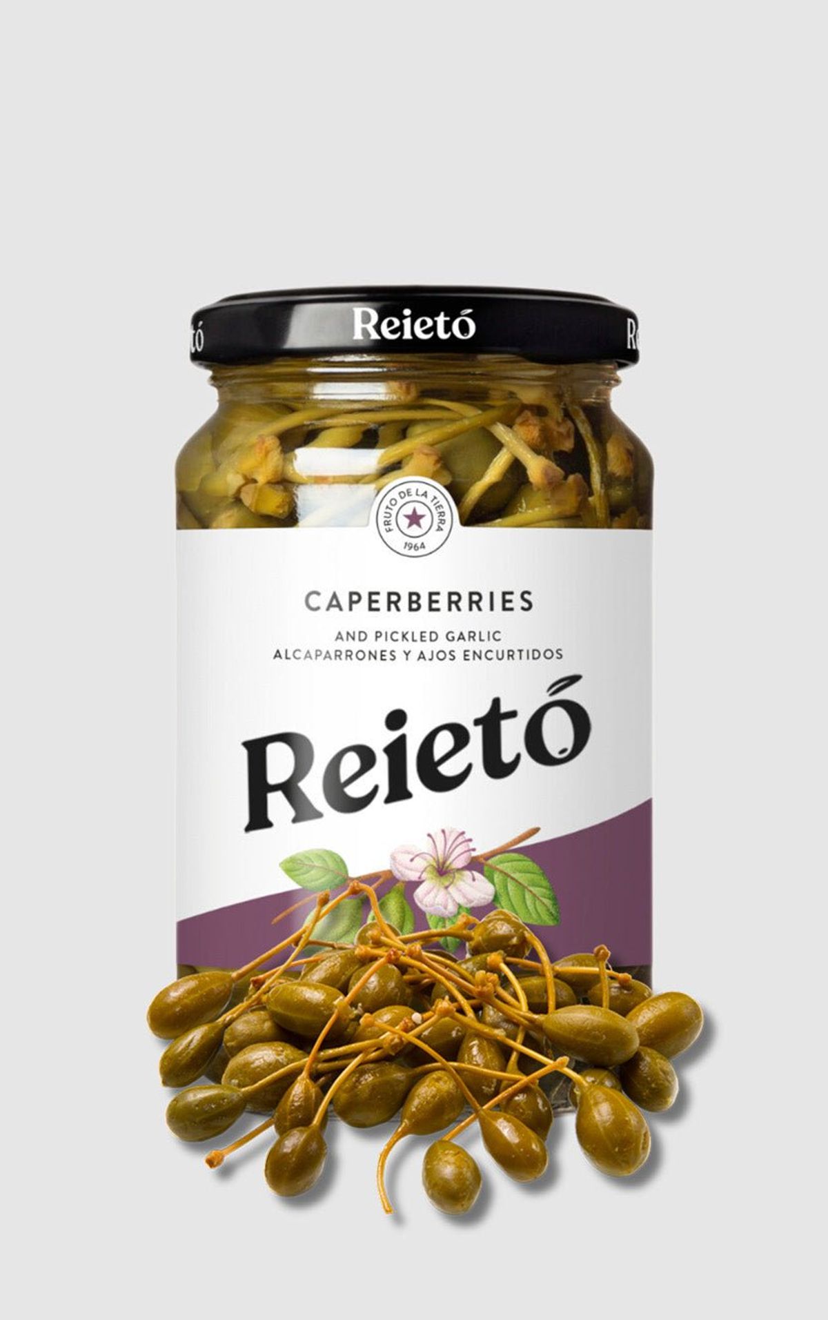 Reietó kapers 345g (180G drænet vægt)