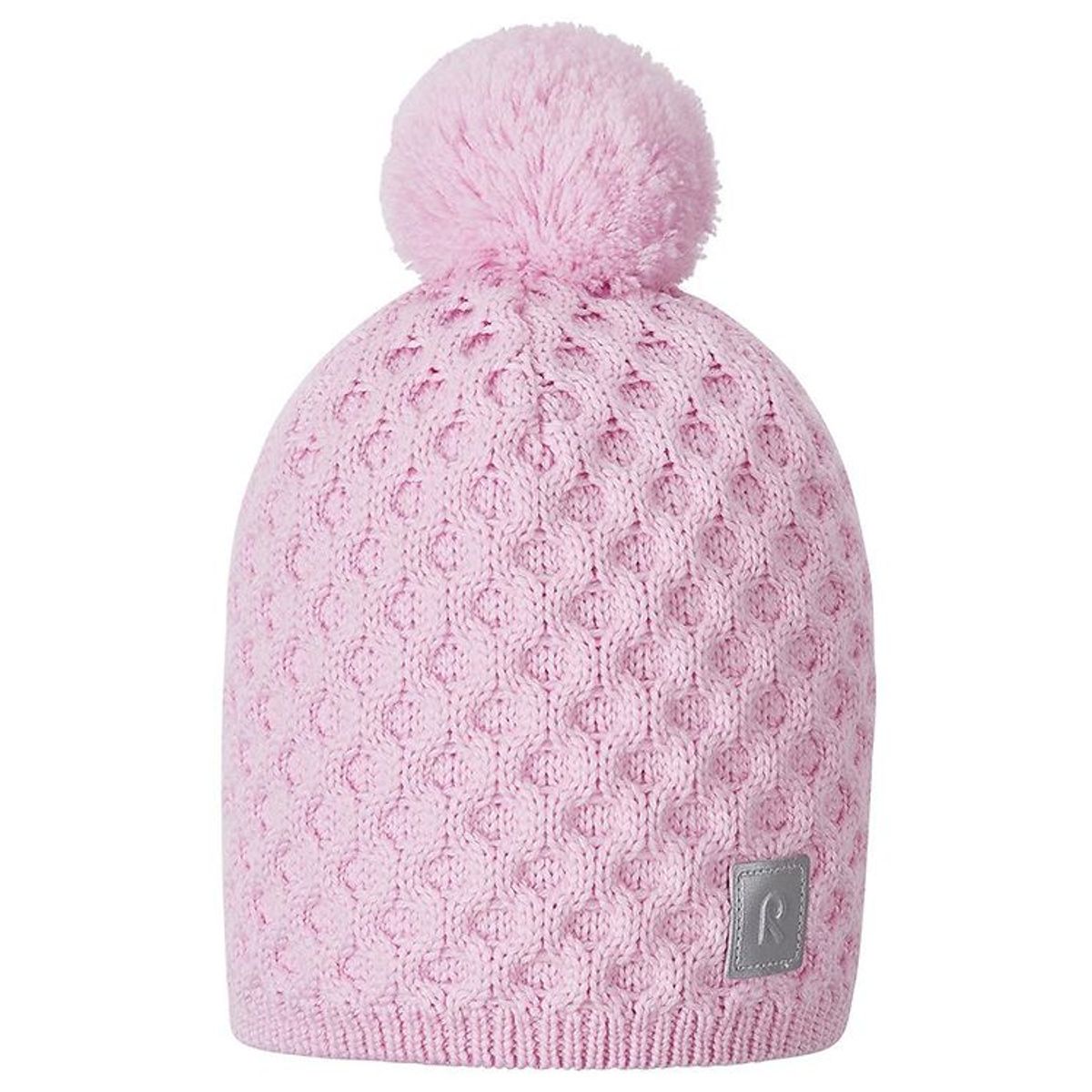 Reima Hue m. Fleece - Uld/Polyester - Nyksund - Pale Rose m. Pom