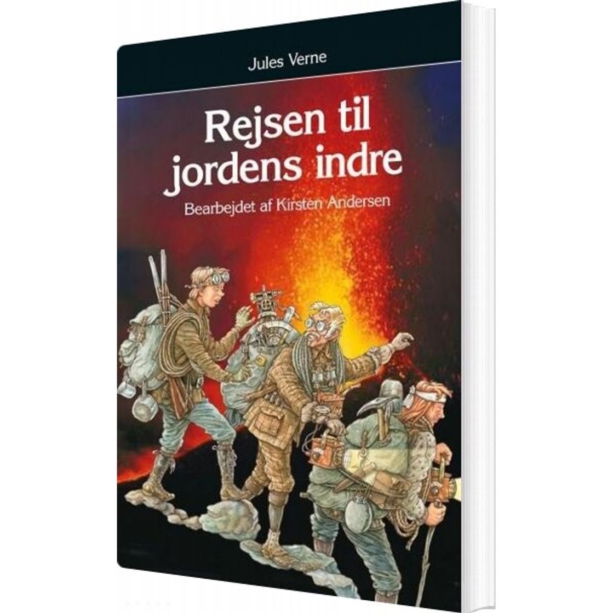 Rejsen Til Jordens Indre - Jules Verne - Bog