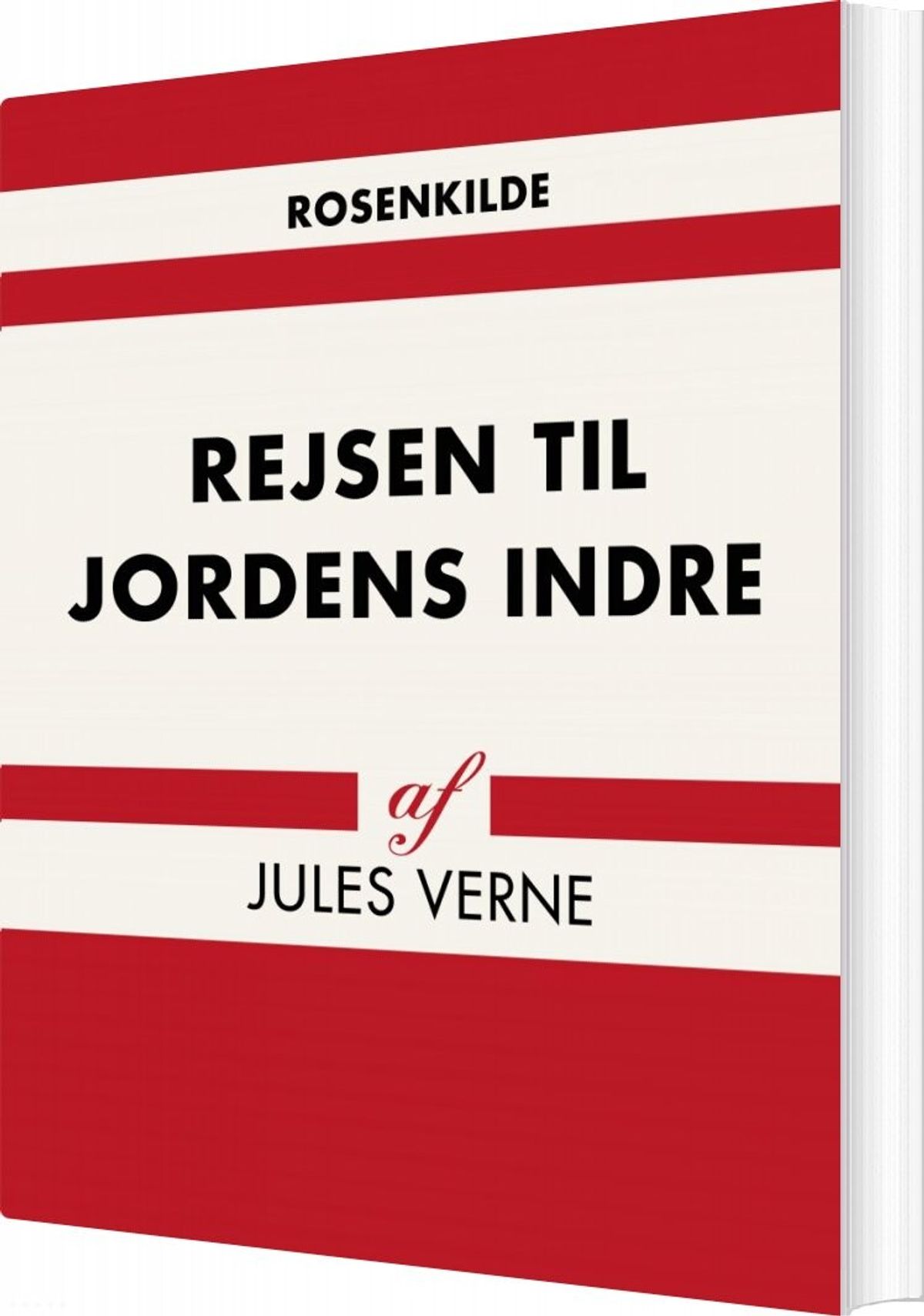 Rejsen Til Jordens Indre - Jules Vernes - Bog