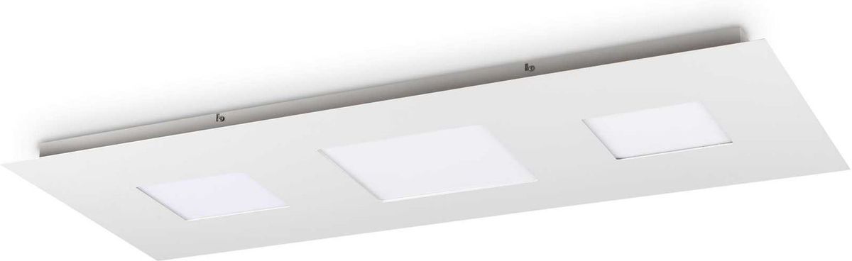 Relax, Loftslampe, LED 84W, LED, hvid, aluminium, metal, L1100xH40xB500mm