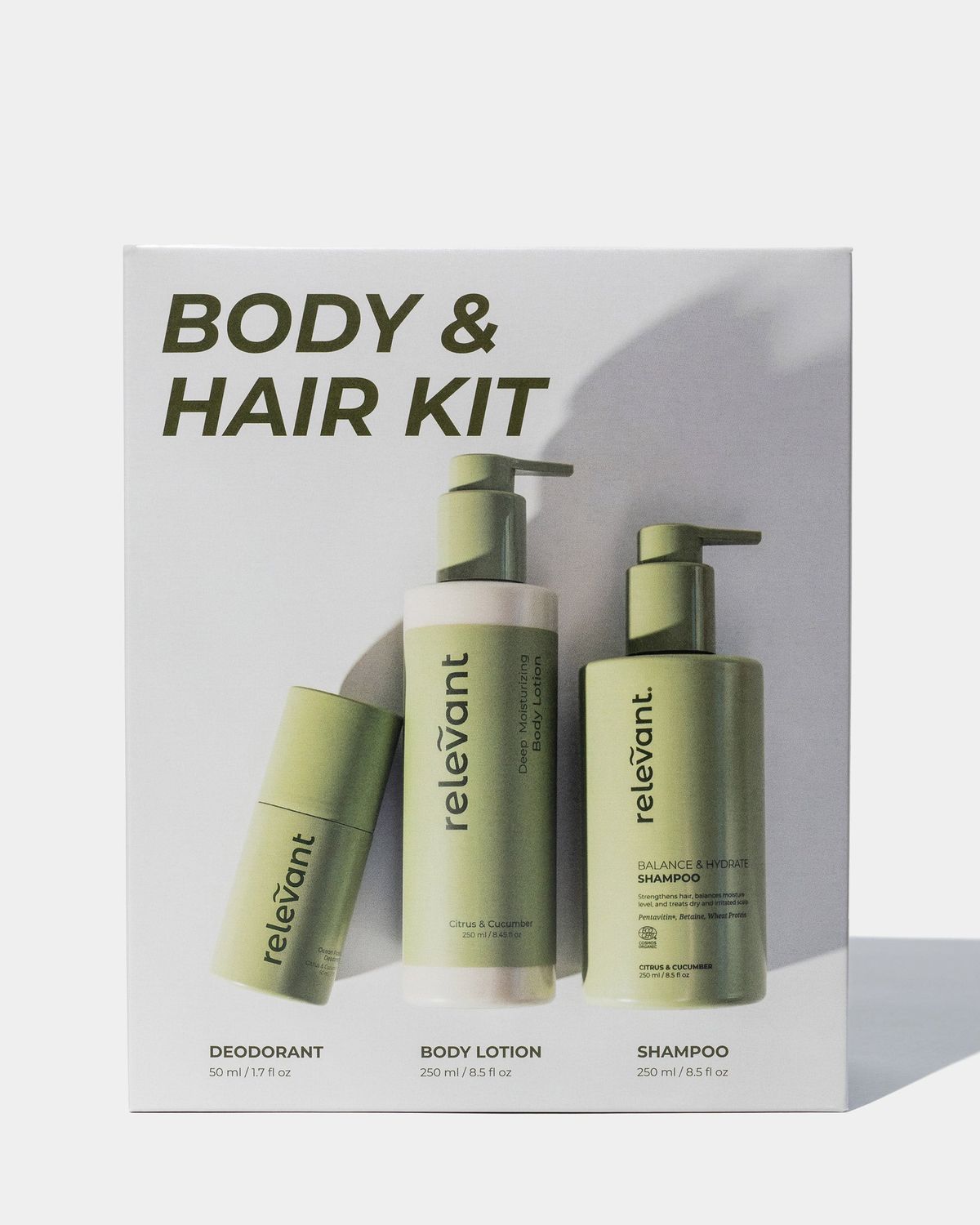 Relevant Body & Hair Kit