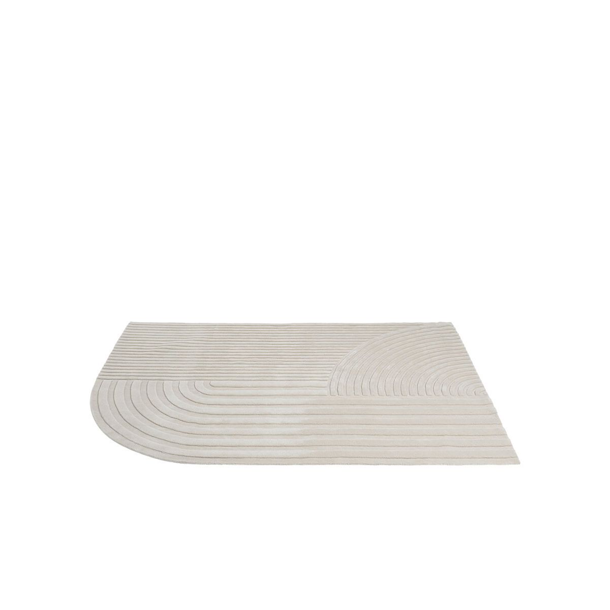 Relevo Rug, 200 x 300 cm fra Muuto (Off white)