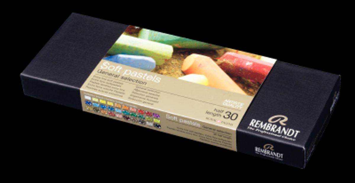 REMBRANDT SOFT PASTELS 30STK HALF LENGTH