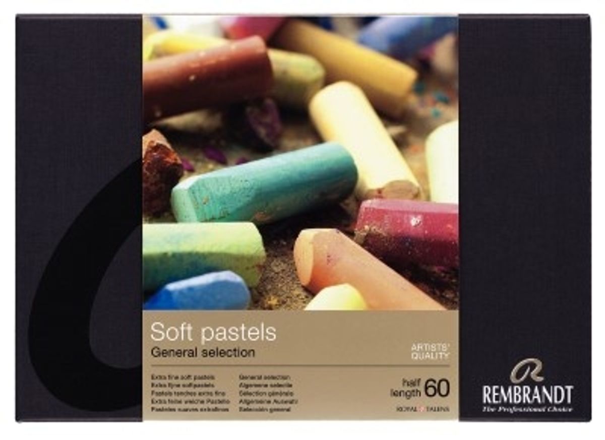 REMBRANDT SOFT PASTELS 60 STK HALF LENGTH