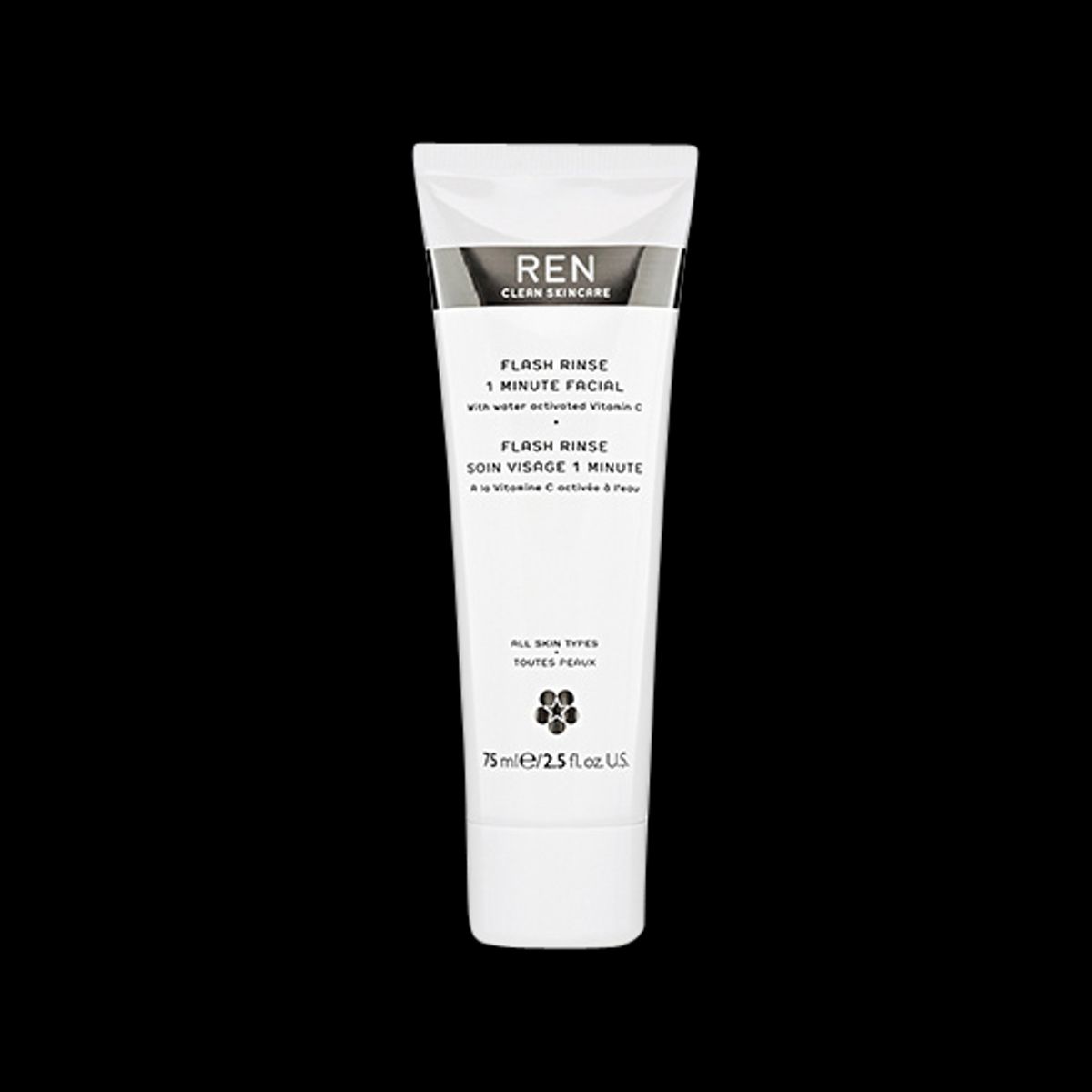 REN Beauty Booster Flash Rinse 1 Minute Facial 75 ml.