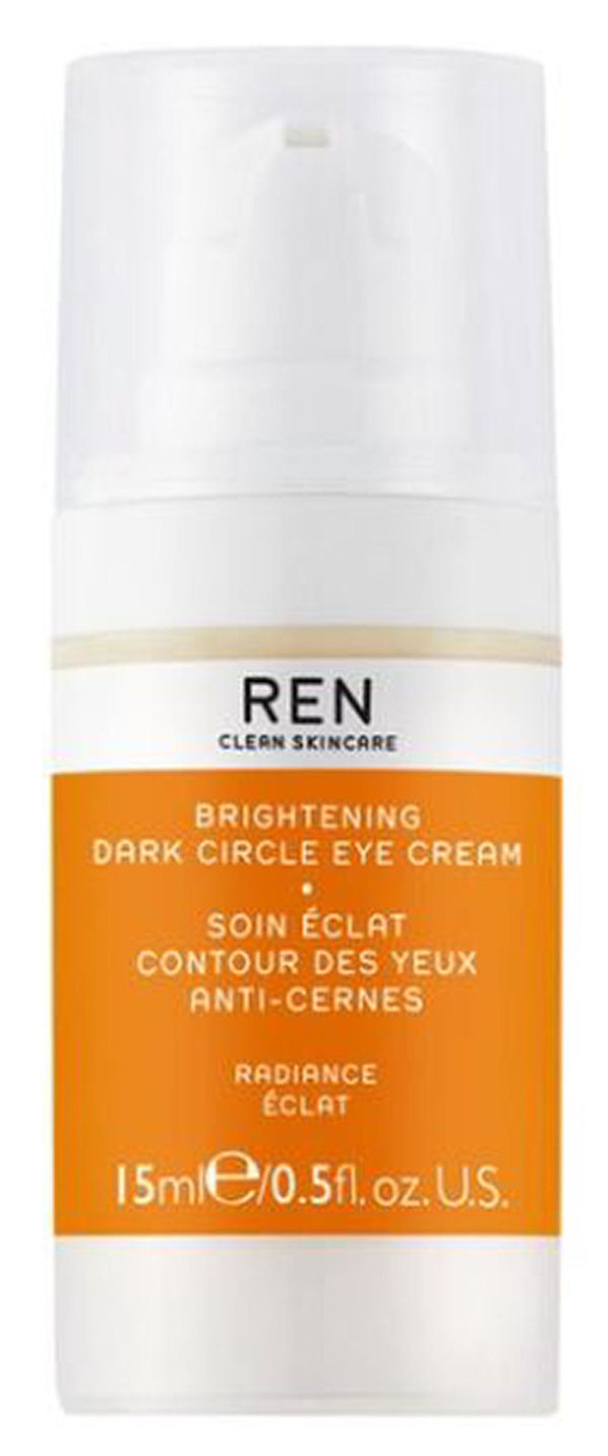 REN clean skincare brightening dark circle eye cream 15ml