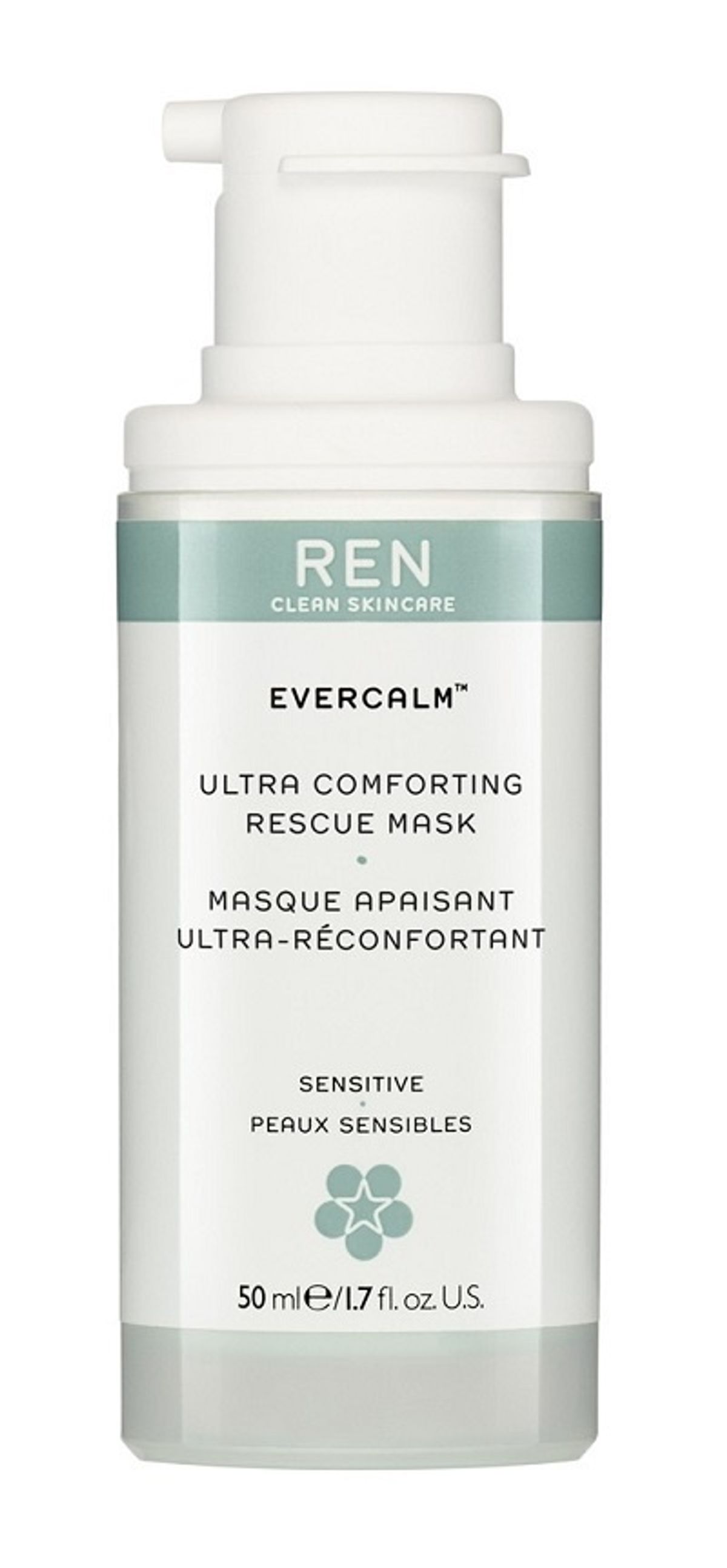 REN Clean Skincare Evercalm Ultra Comforting Rescue Mask 50ml.