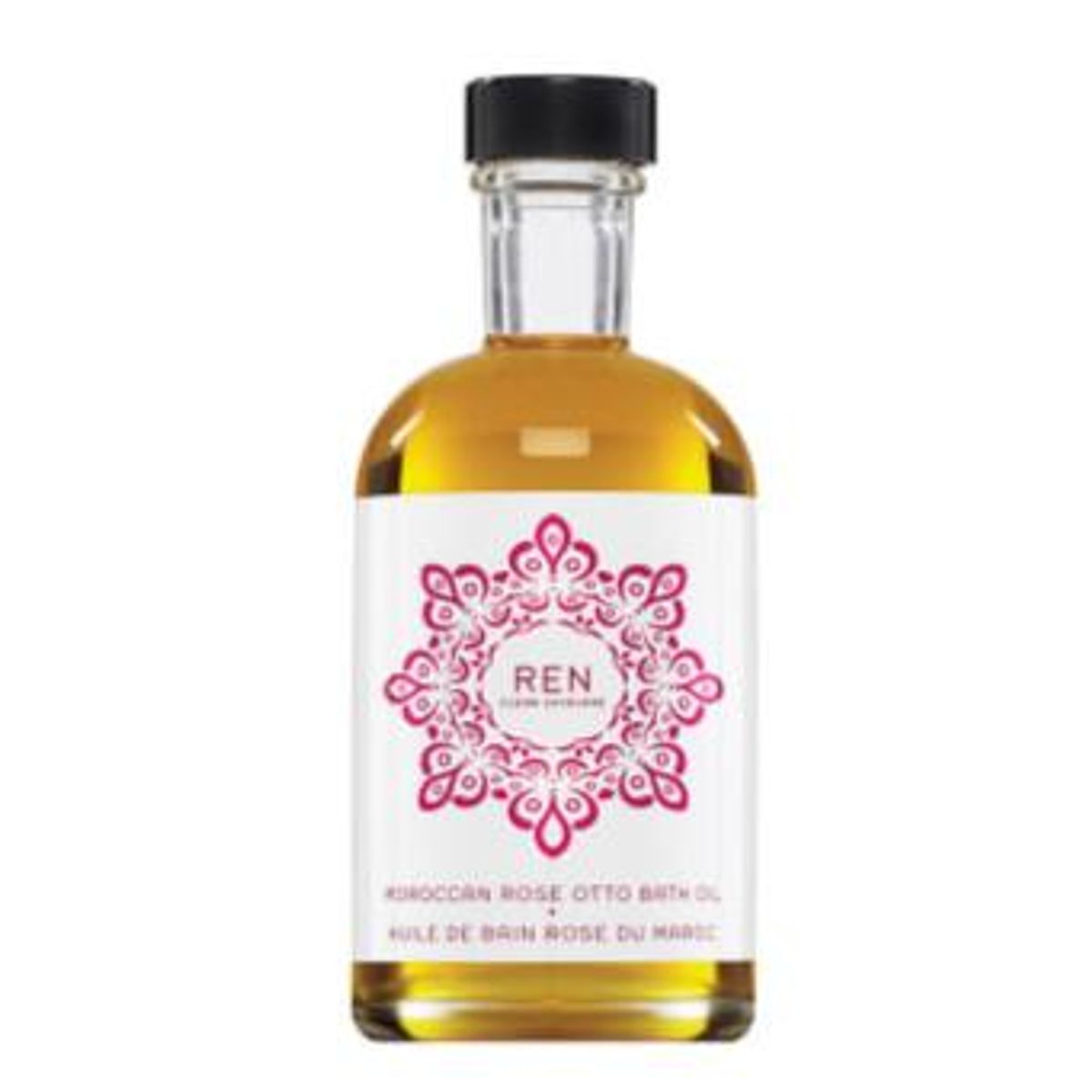 REN Clean Skincare Moroccan Rose Otto Bath Oil, 110ml.