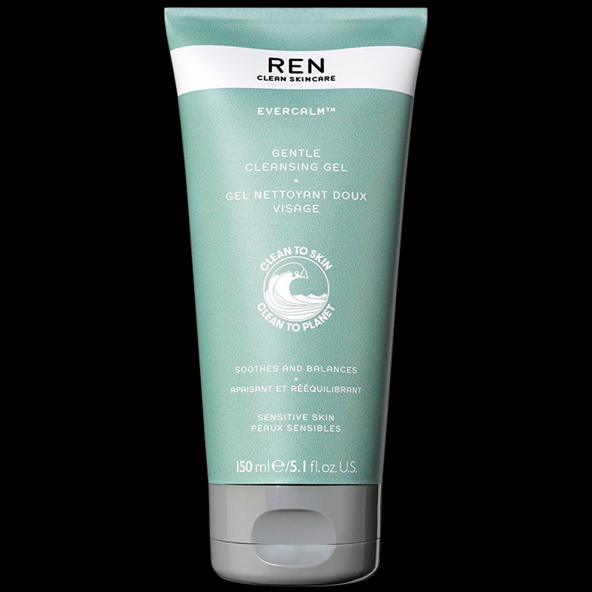 REN Evercalm Gentle Cleansing Gel 150 ml.