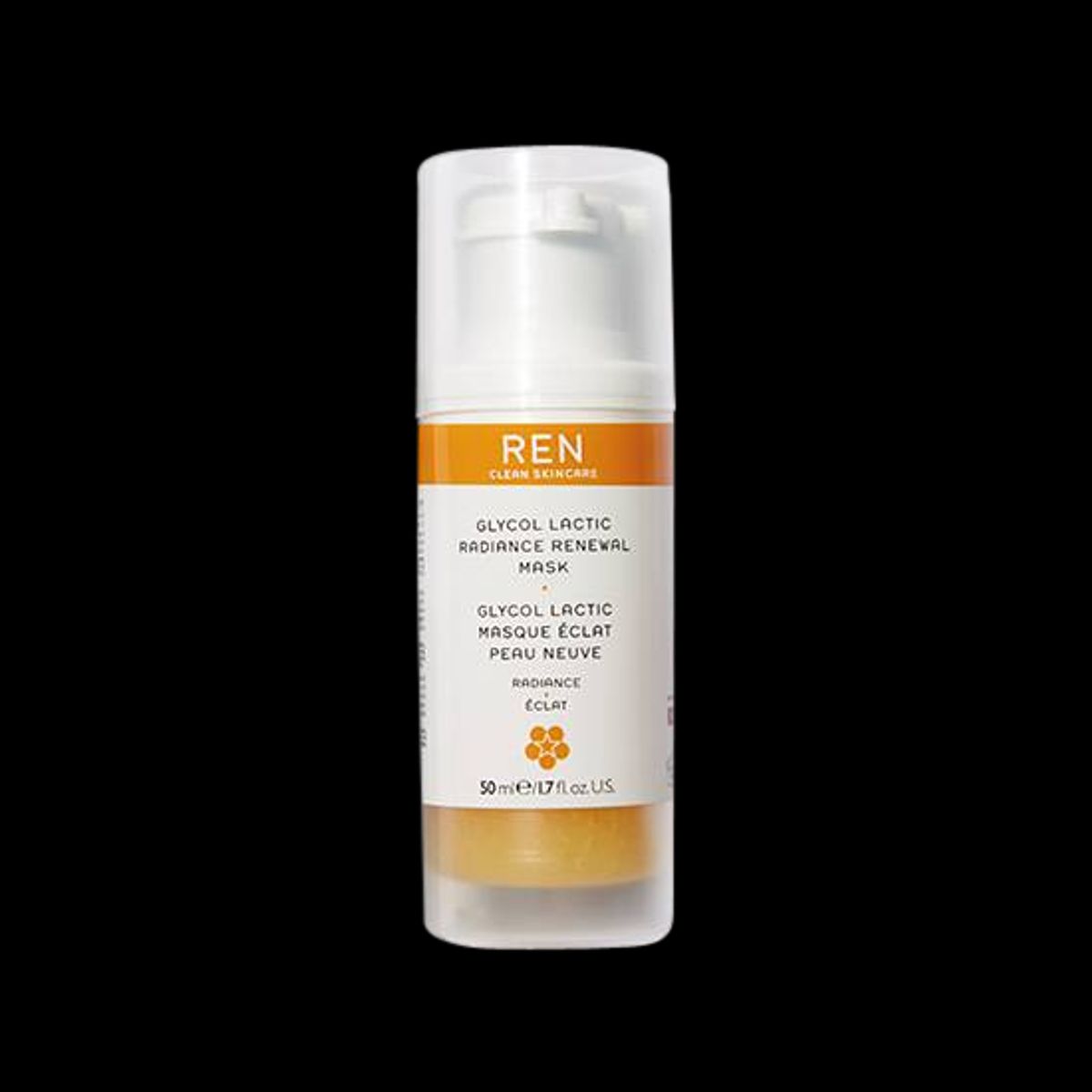 REN Radiance Glycolactic Radiance Renewal Mask 50 ml.