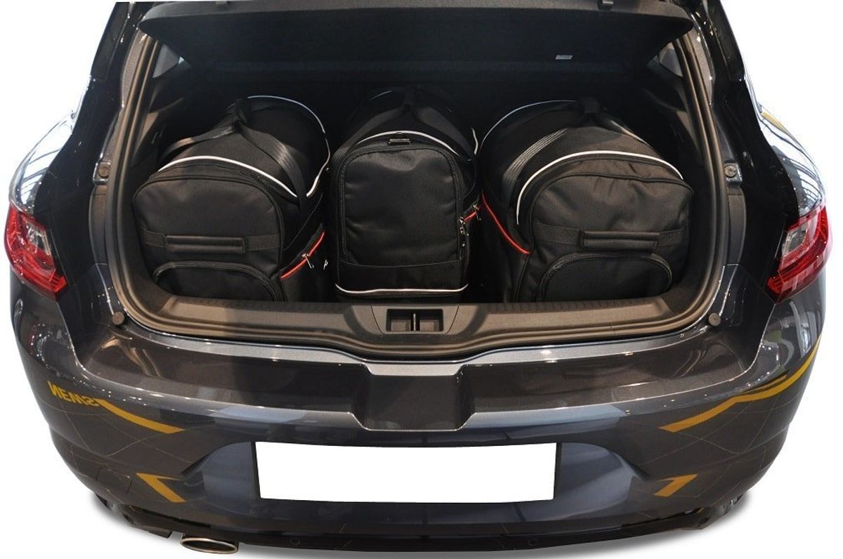 RENAULT MEGANE HATCHBACK 2016+ CAR BAGS SET 4 PCS