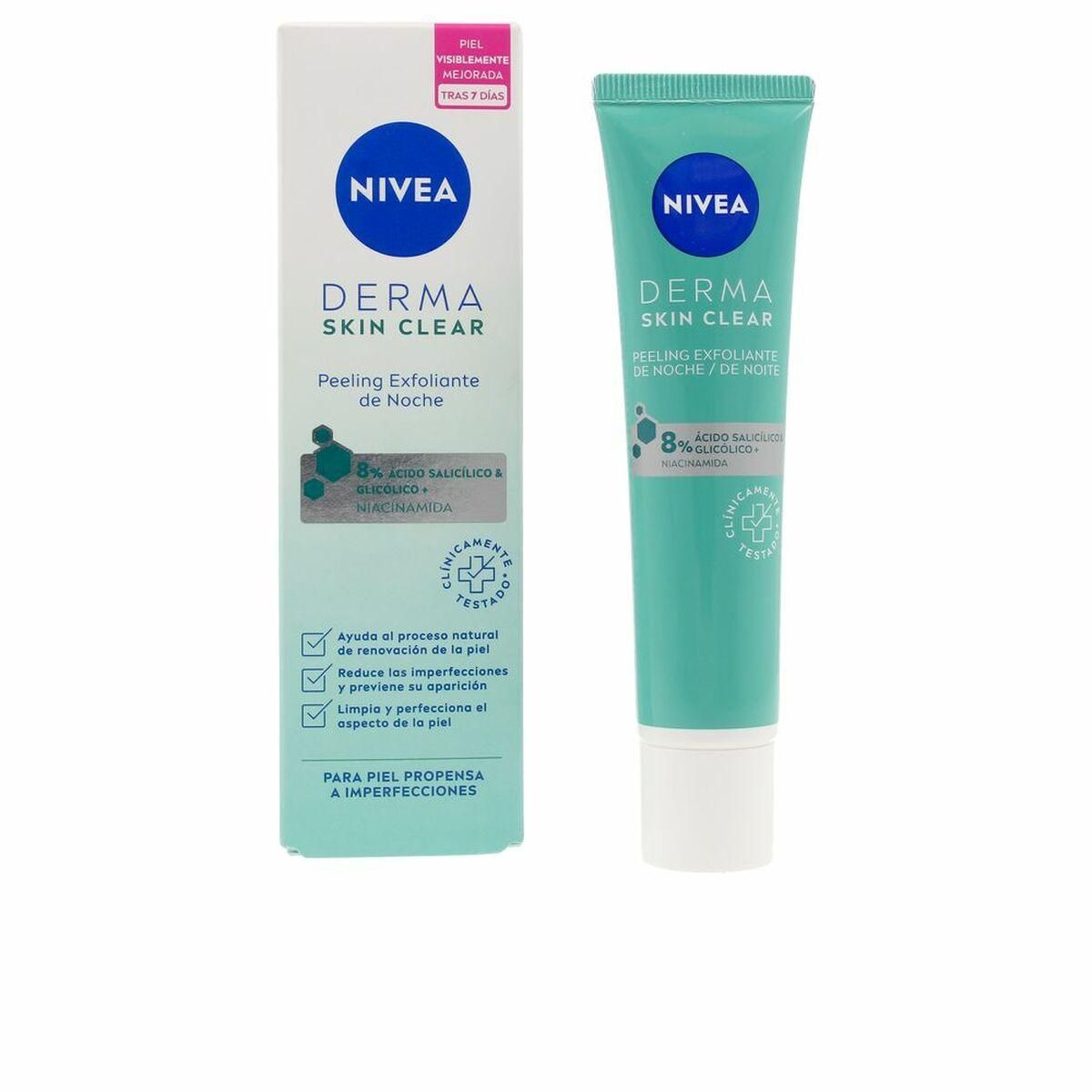 Rensende Creme Nivea Derma Skin Clear 40 ml