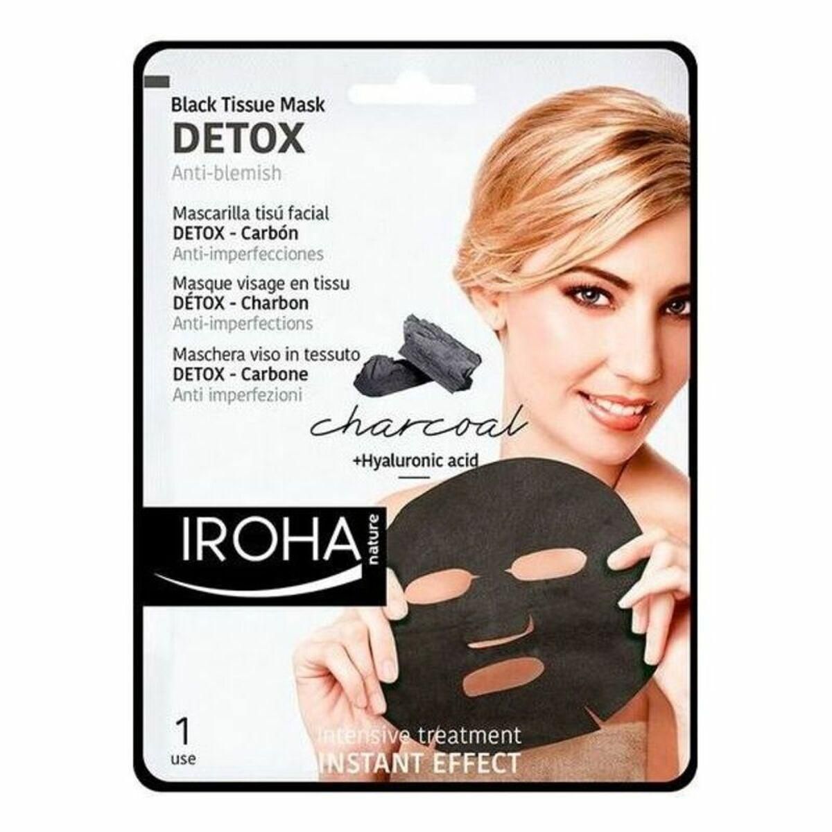 Renseskum Detox Charcoal Black Iroha IROHA73 (1 enheder)