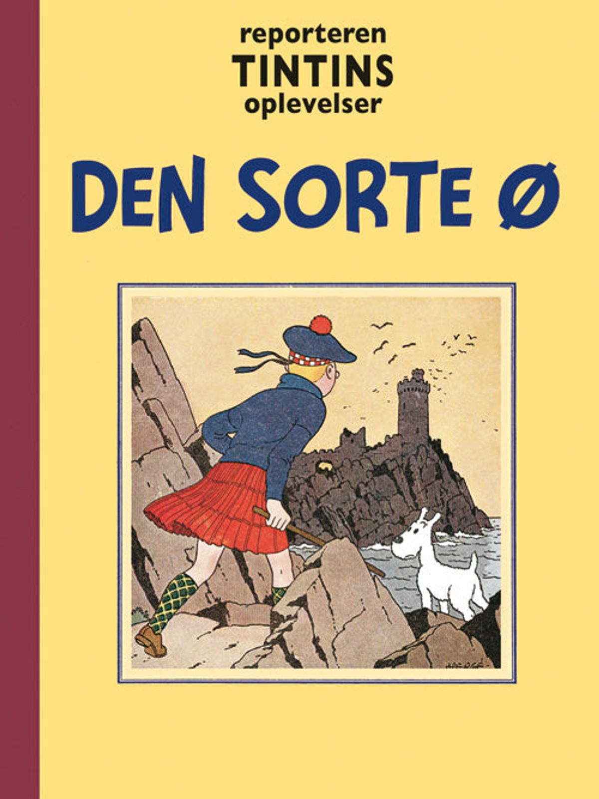 Reporteren Tintins oplevelser: Den Sorte Ø