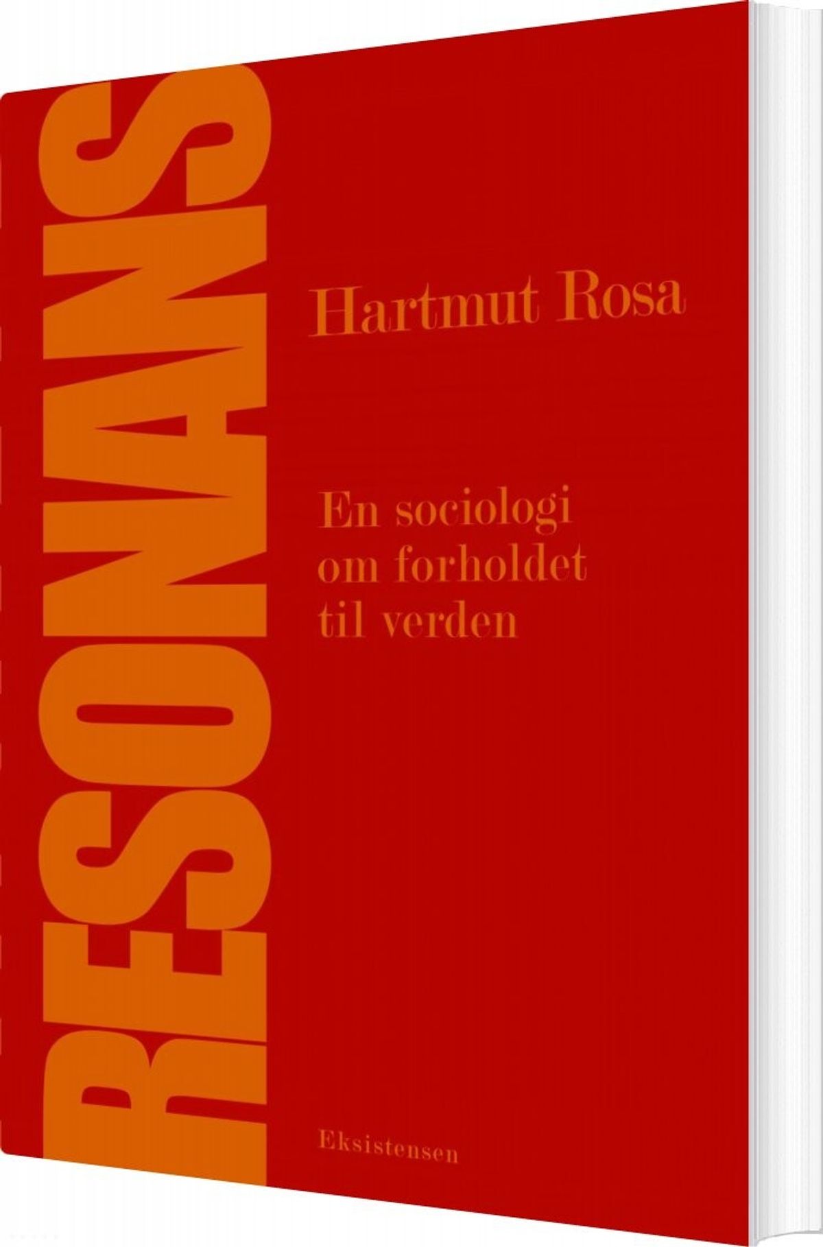 Resonans - Hartmut Rosa - Bog