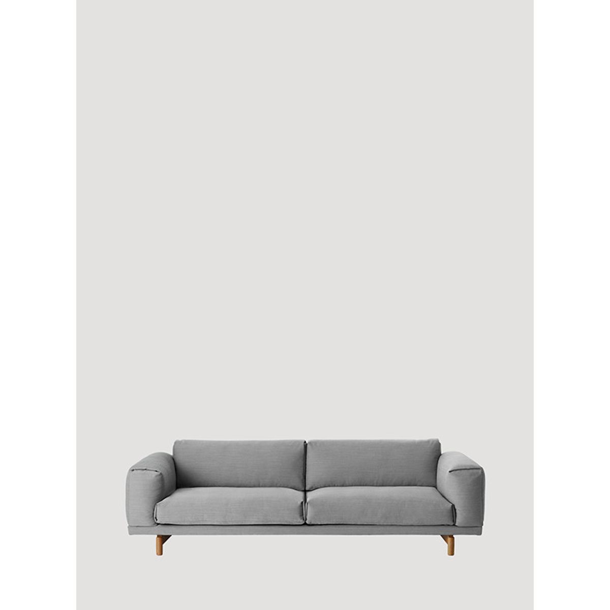 Rest 3 pers. sofa fra Muuto (Grey / Steelcut Trio 133, Eg)