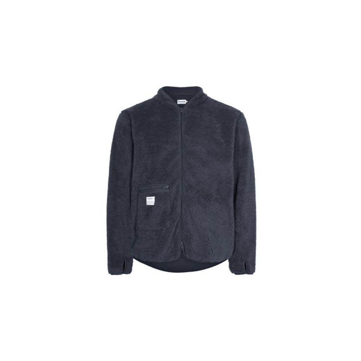 RESTERÃDS original recycled fleece jakke i navy til herre