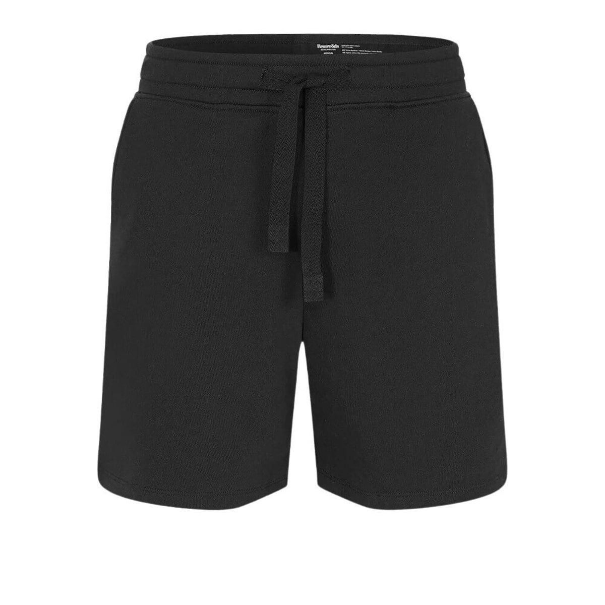 Resteröds Bambus Sweatshorts, Sort - Str. XL