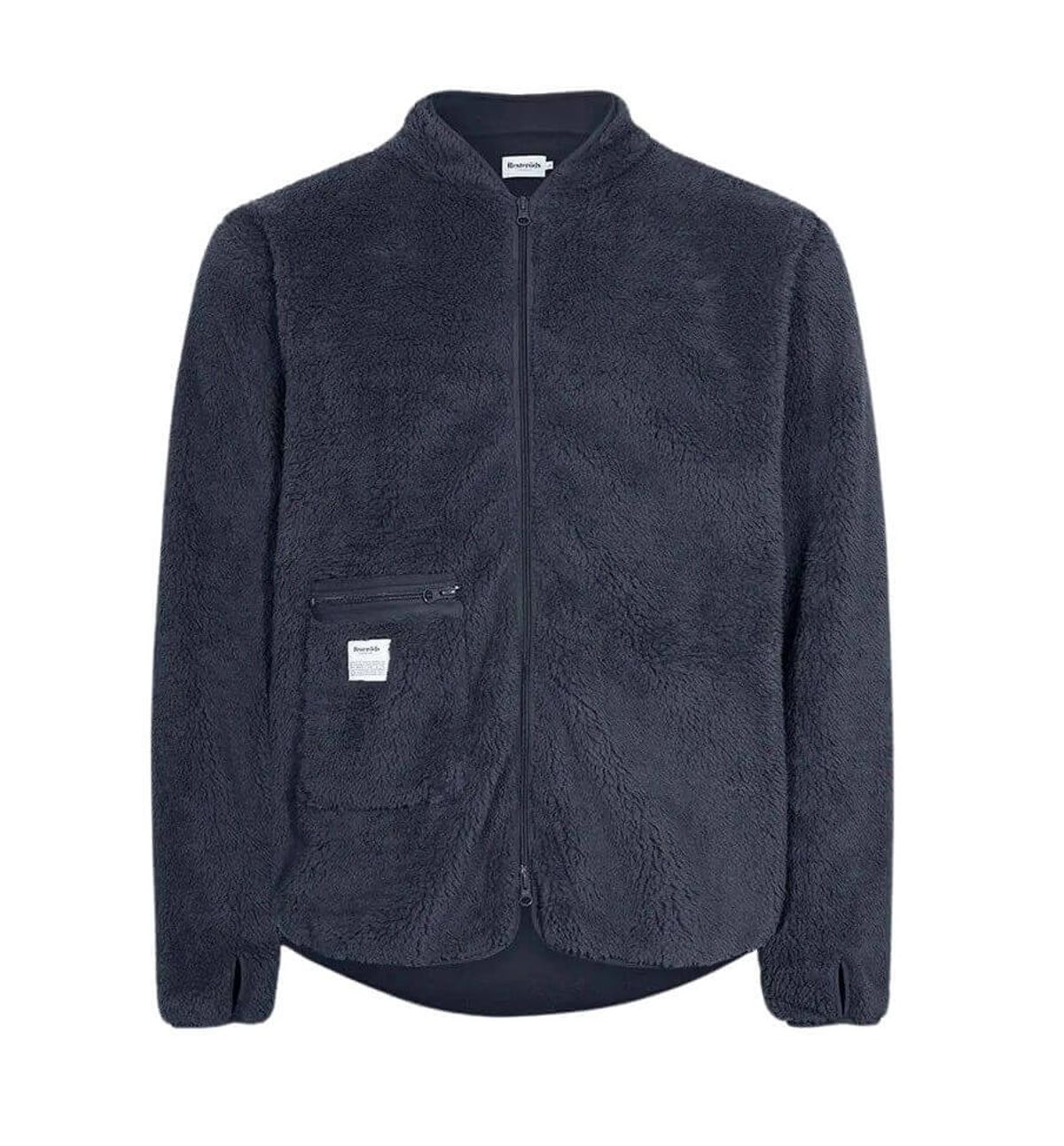 Resteörds Original fleece jakke, navy, str. medium