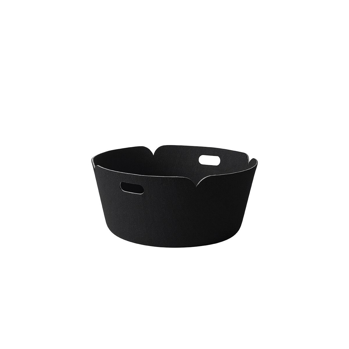 Restore Round Basket fra Muuto (Black)