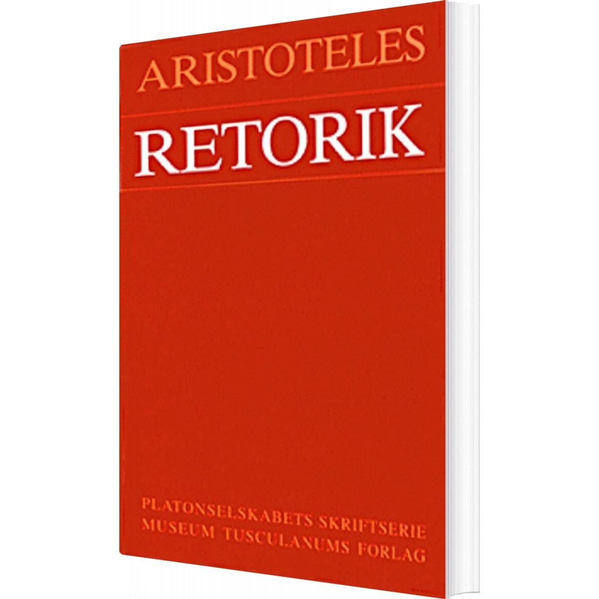 Retorik - Aristoteles - Bog