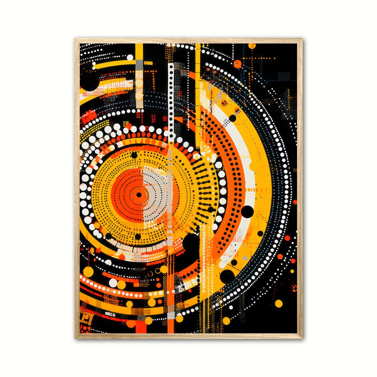 Retro plakat - Retro Grunge Fusion 50 x 70 cm (B2)