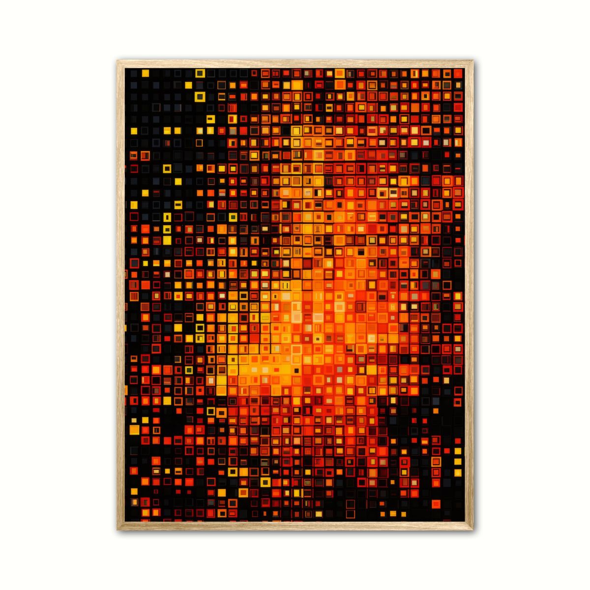 Retro Square Rhapsody plakat 21 x 29,7 cm (A4)