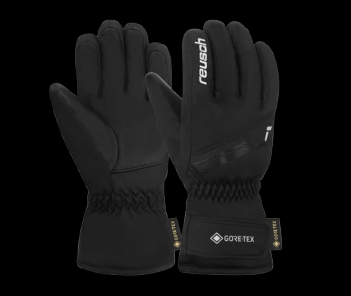 Reusch Fred Gore-tex Handske Børn (Farve: 7701-black / White, Størrelse: 3.5)