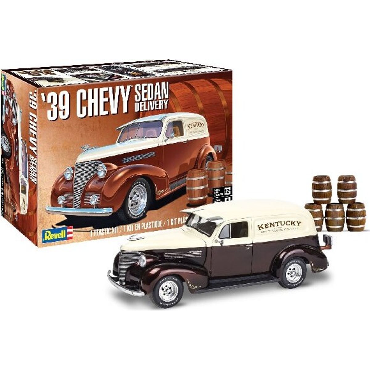 Revell - '39 Chevy Sedan Bil Byggesæt - 1:24 - Level 4 - 14529