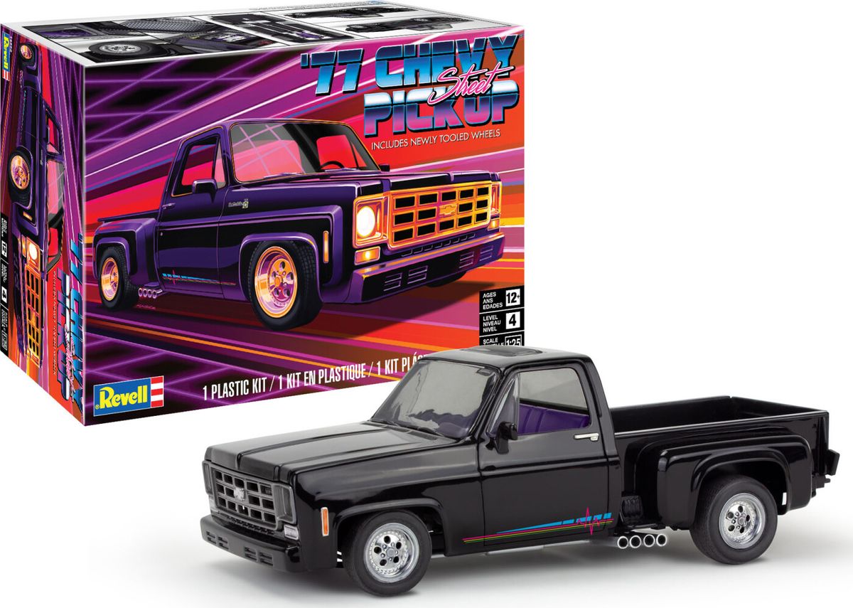 Revell - 76 Chevy Squarebody Street Pickup Truck - 1:24 - 14552