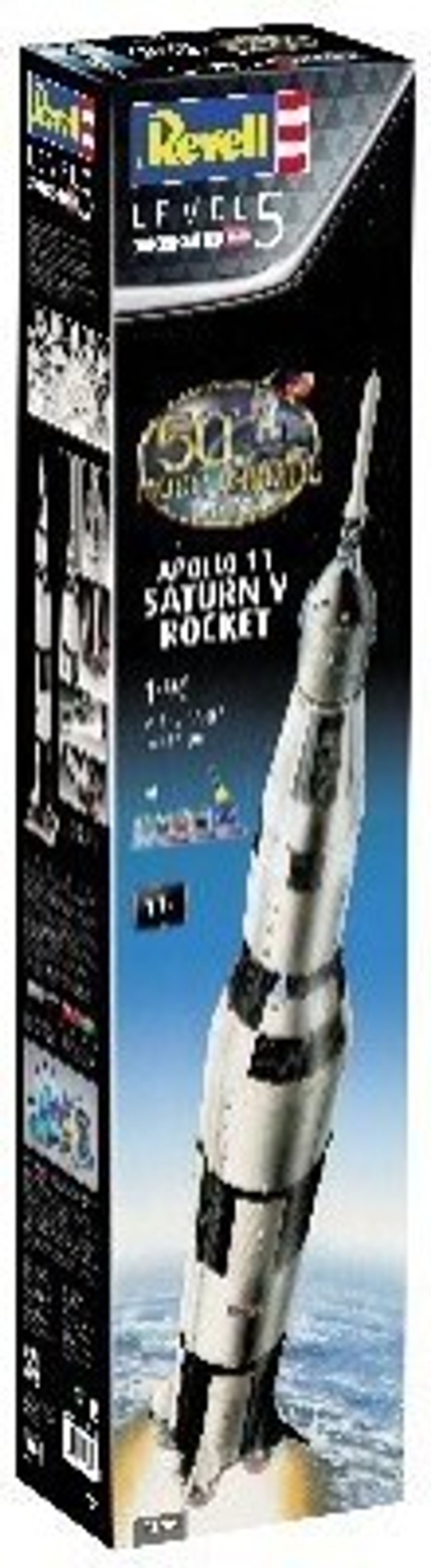 Revell - Apollo 11 Saturn V Rocket - 1:96 - Level 5 - 03704