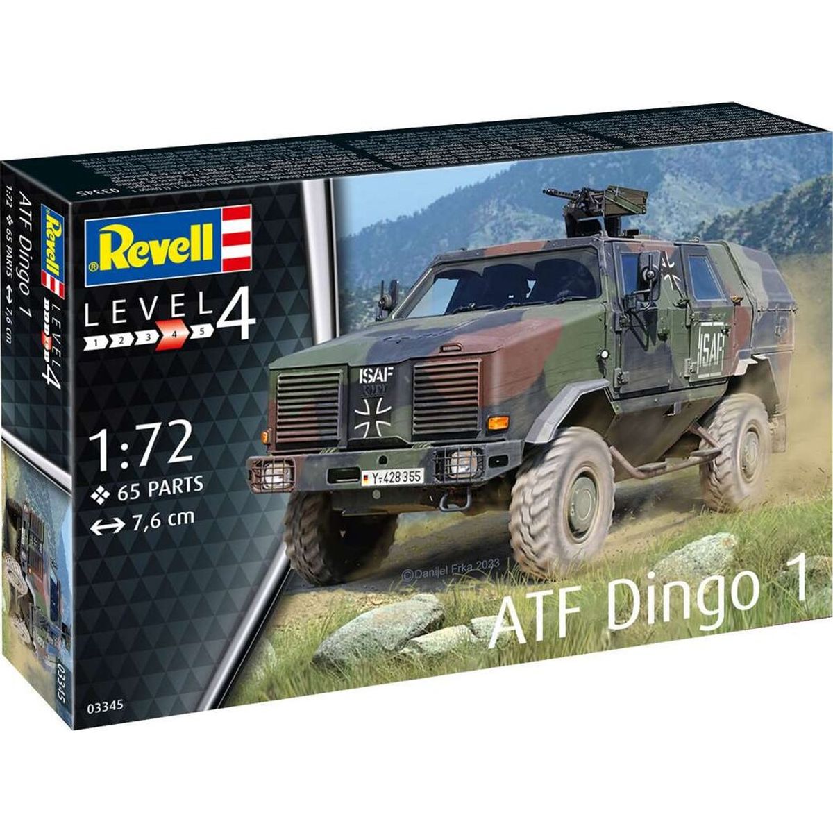 Revell - Atf Dingo 1 - Level 4 - 1:72 - 03345