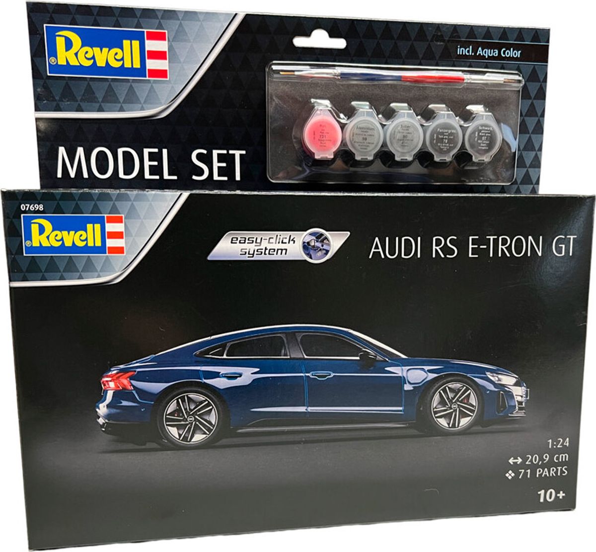 Revell - Audi Rs E-tron Gt - Male Byggesæt Modelbil - 67698