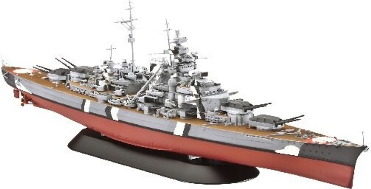 Revell - Battleship Bismarck Skib Byggesæt - 1:700 - 05098