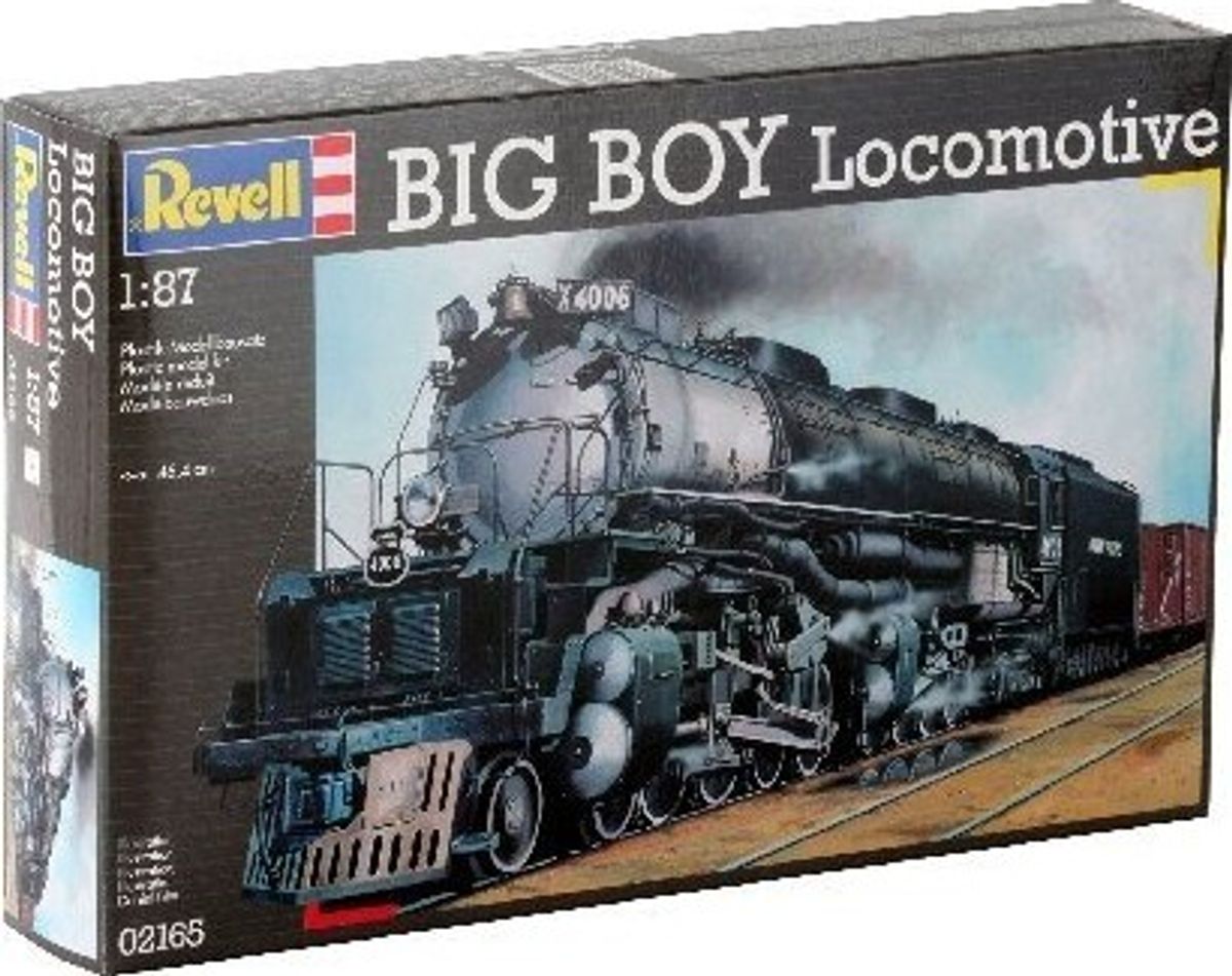 Revell - Big Boy Lokomotiv Byggesæt - 1:87 - 02165