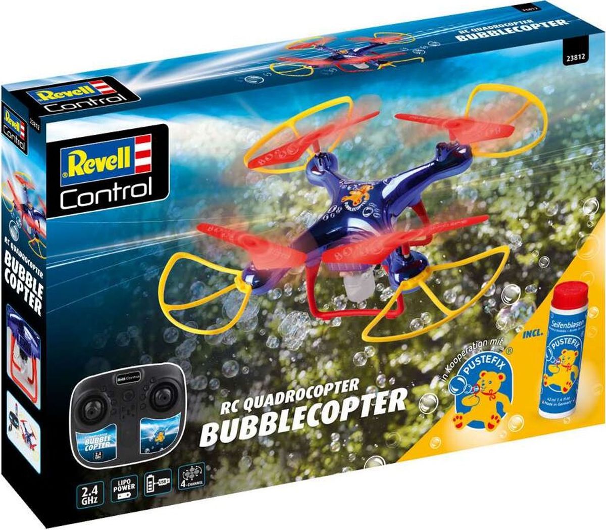 Revell Control - Fjernstyret Drone - Bubblecopter - 23812