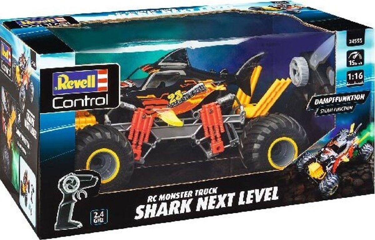 Revell Control - Monster Truck - Fjernstyret - Shark Next Level - 1:16