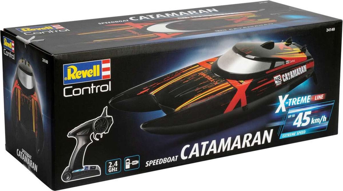 Revell Control - X-treme Fjernstyret Speedbåd - Grøn Blå