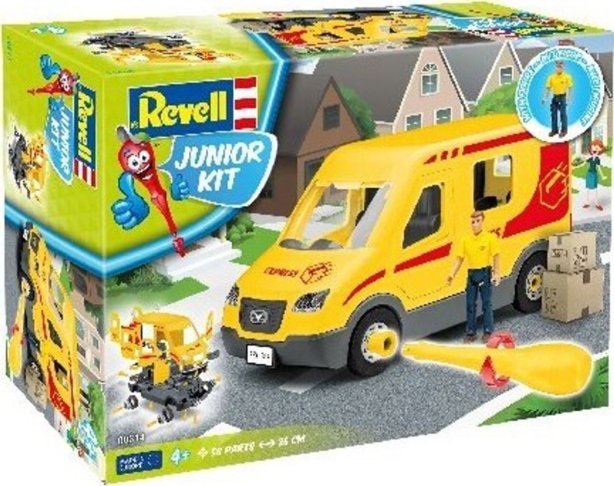 Revell Junior Kit - Postbil - 1:20 - 58 Dele