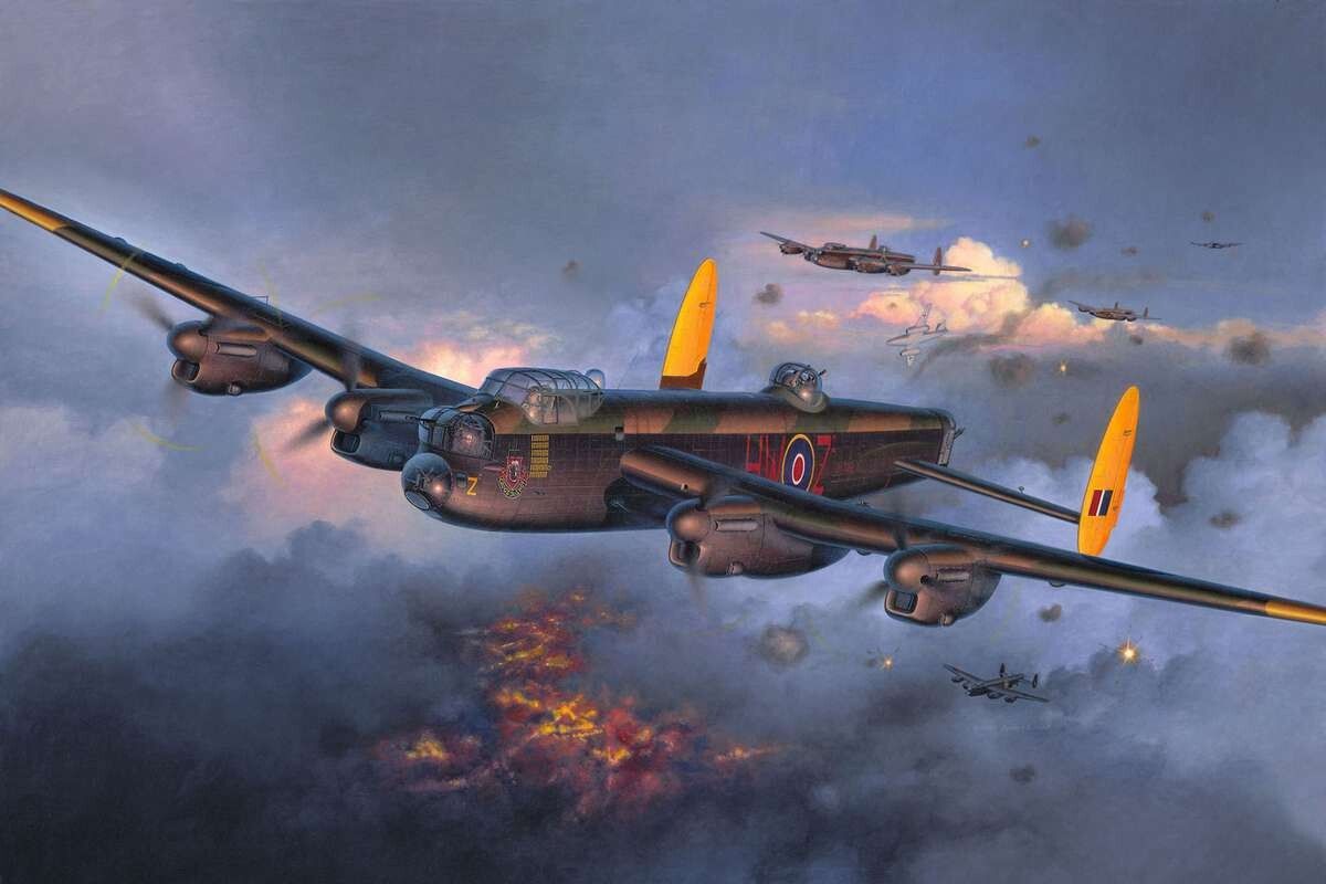 Revell - Lancaster Mk.i/iii Model Fly Byggesæt - 1:72 - 04300