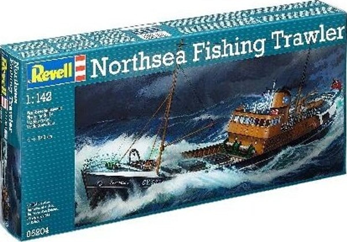 Revell - Northsea Fishing Trawler Skib Byggesæt - 1:143 - 05204